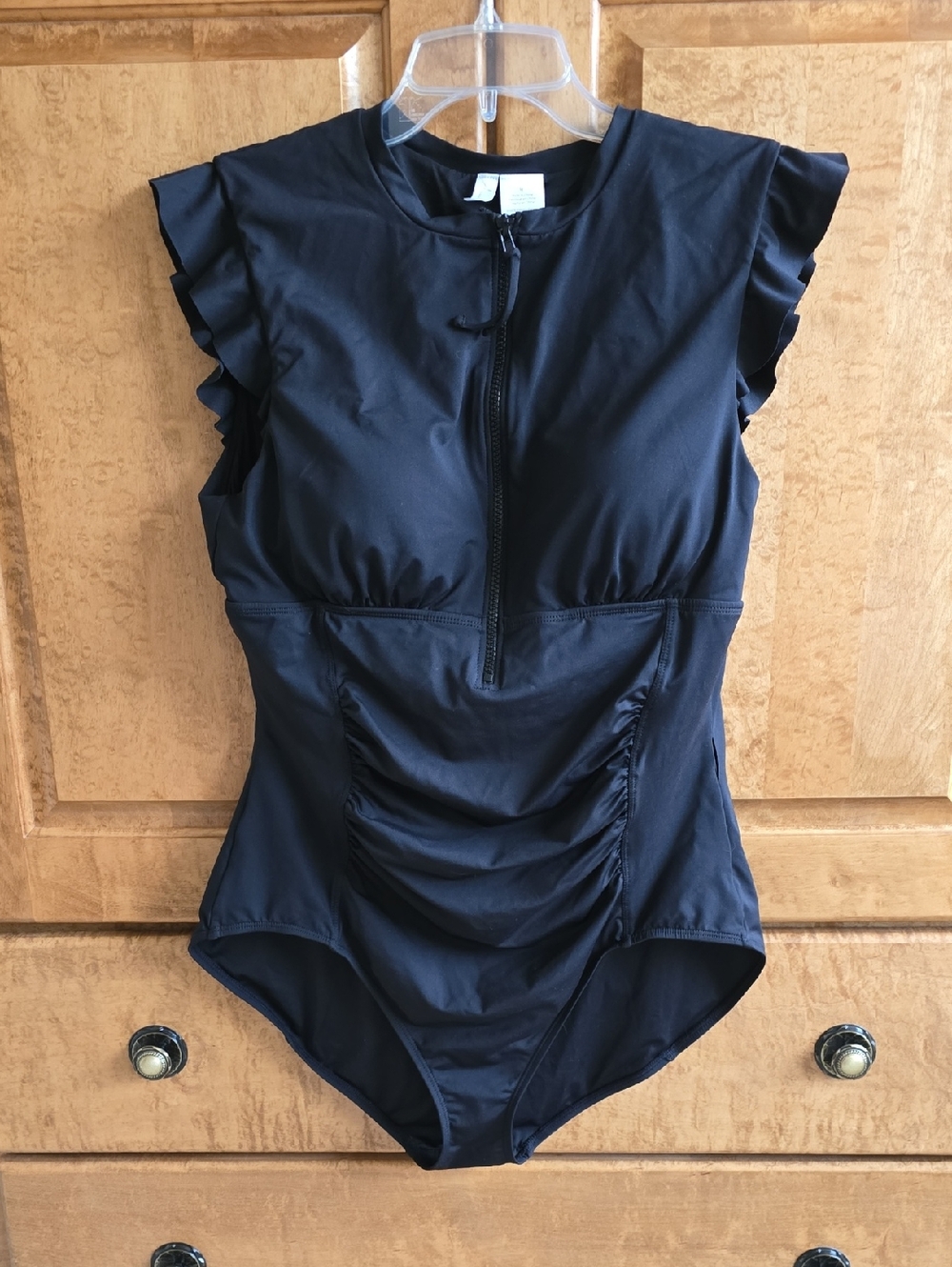 Anne Cole Flutter Sleeve One-Piece Swimsuit  -16